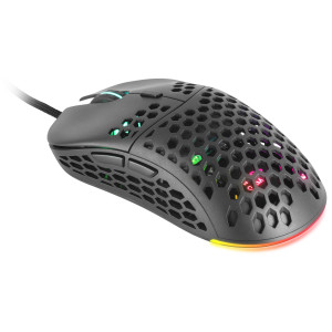 Mars Gaming MM55 rato Jogos Mão direita USB Type-A Ótico 12800 DPI 2