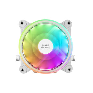 Mars Gaming MCPU220W Sistema de Arrefecimento de Computador Processador Cooler 12 cm Branco 1 unidade(s) 2