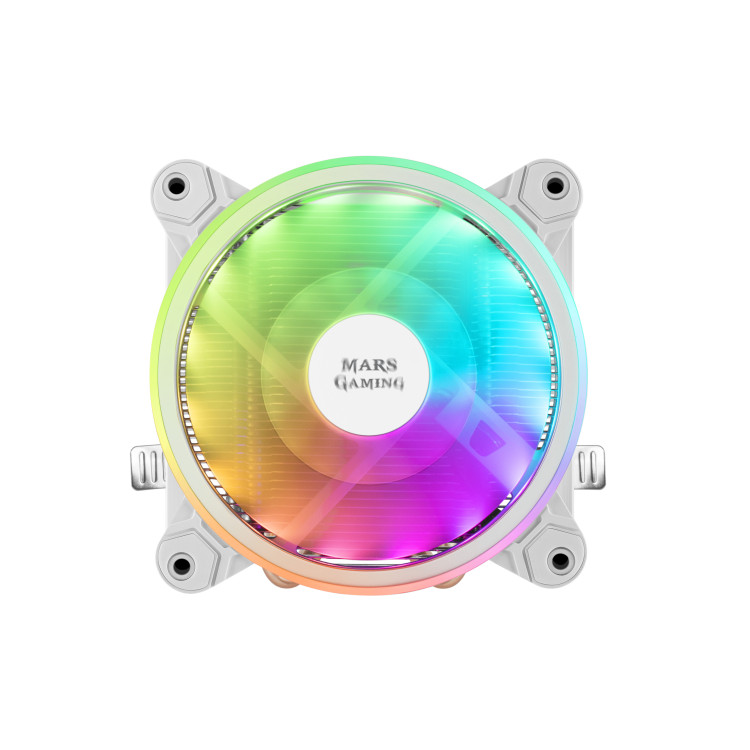 Mars Gaming MCPU220W Sistema de Arrefecimento de Computador Processador Cooler 12 cm Branco 1 unidade(s)