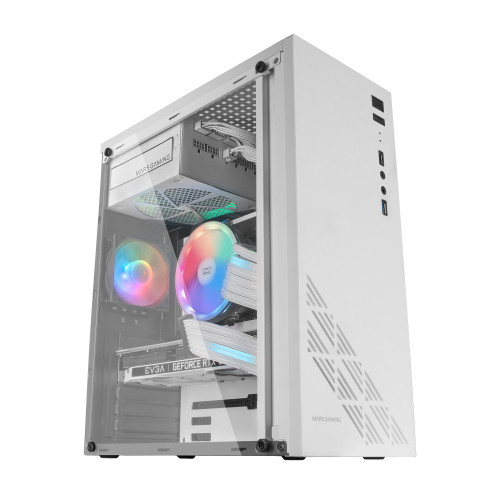 Mars Gaming MC100W caixa para computador Branco Mars Gaming MC100W caixa para computador Branco