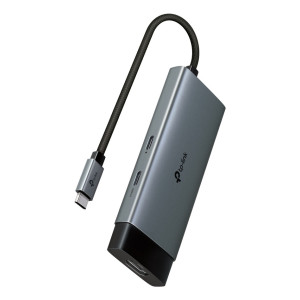TP-Link UH5020C hub de interface USB Type-C 5000 Mbit s Cinzento