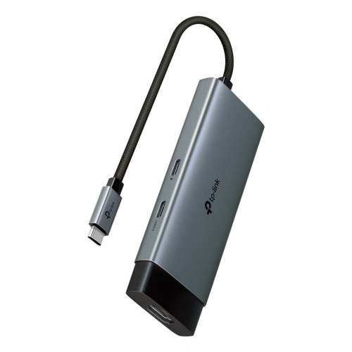 TP-Link UH5020C hub de interface USB Type-C 5000 Mbit s Cinzento TP-Link UH5020C hub de interface USB Type-C 5000 Mbit s Cinzento