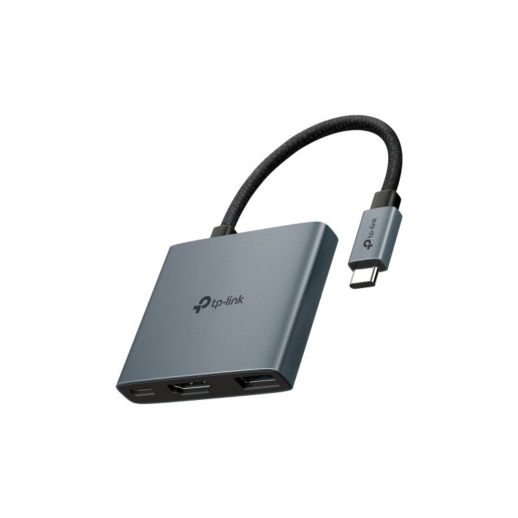 TP-Link UH3020C hub de interface USB Type-C 5000 Mbit s Cinzento