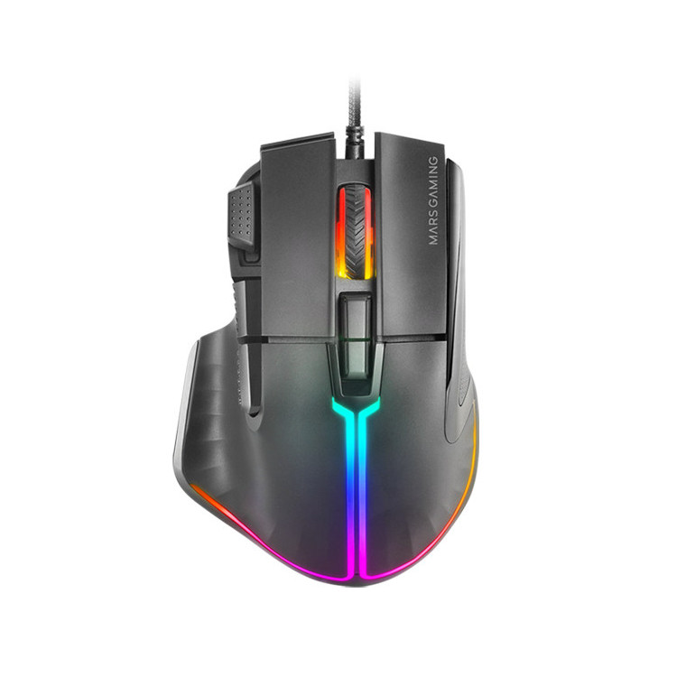 Mars Gaming MMXT rato Jogos Mão direita USB Type-A Ótico 12800 DPI
