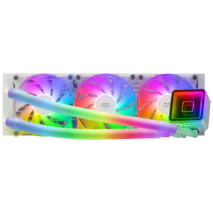 Mars Gaming MLULTRA360W Sistema de Arrefecimento de Computador Processador Refrigerador líquido all-in-one 12 cm Branco 1 2