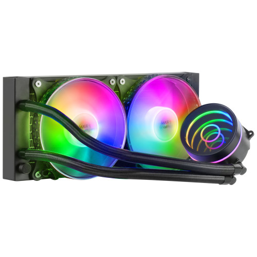 Mars Gaming MLONE240 Sistema de Arrefecimento de Computador Processador Kit de arrefecimento líquido 12 cm Preto 1 unidade(s) Mars Gaming MLONE240 Sistema de Arrefecimento de Computador Processador Kit de arrefecimento líquido 12 cm Preto 1 unidade(s)