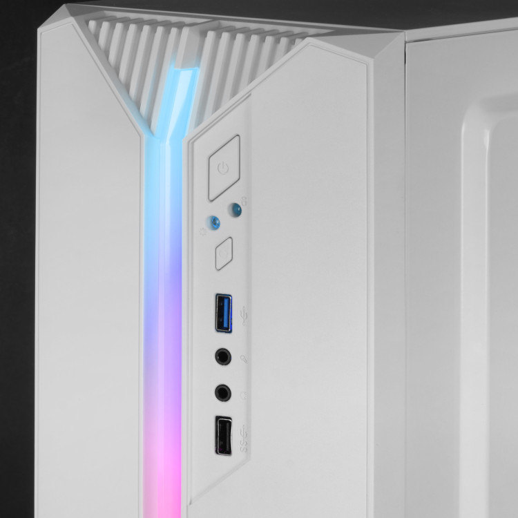 Mars Gaming MCS1W caixa para computador Mini Tower Branco