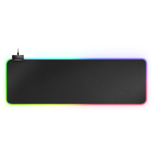 Mars Gaming MMPRGB2 tapete de rato Tapete Gaming Preto
