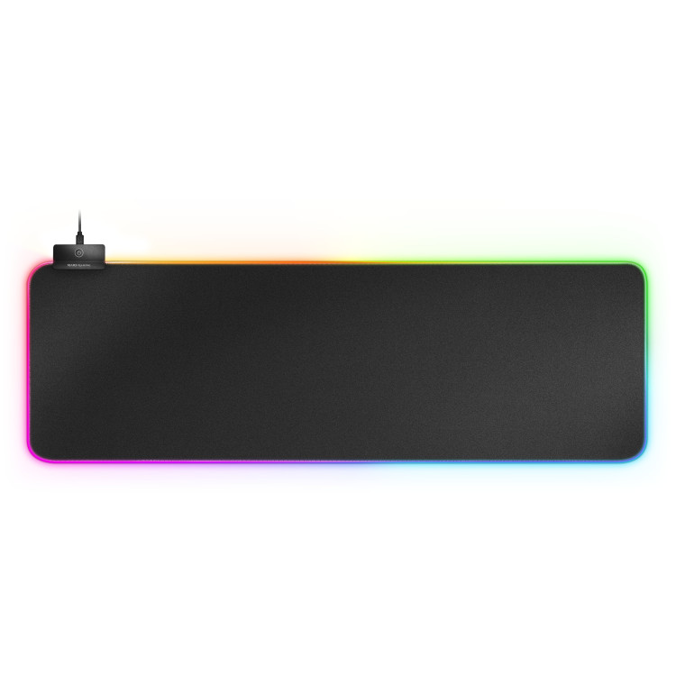 Mars Gaming MMPRGB2 tapete de rato Tapete Gaming Preto