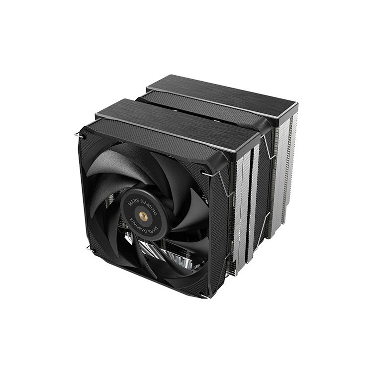 Mars Gaming MCPU-XU9 Processador Arrefecimento a ar 12 cm Preto 1 unidade(s)