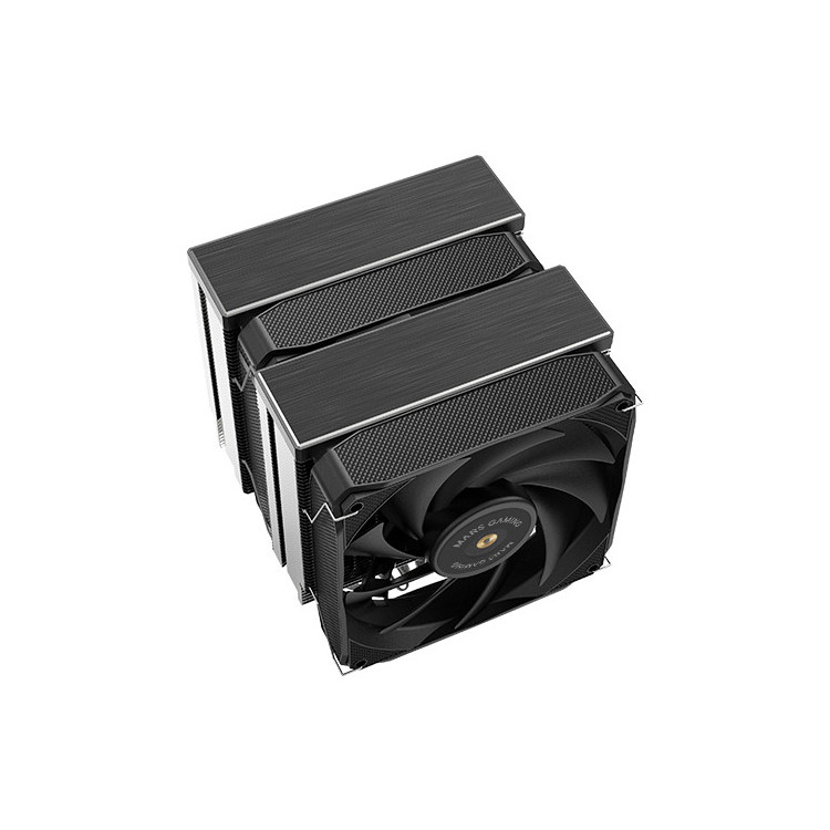 Mars Gaming MCPU-XU9 Processador Arrefecimento a ar 12 cm Preto 1 unidade(s)