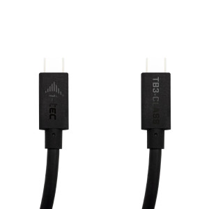 i-tec TB3CBL150CM cabo Thunderbolt 1,5 m 40 Gbit s Preto 2