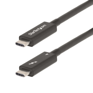 StarTech.com A40G2MB-TB4-CABLE cabo Thunderbolt 2 m 40 Gbit s Preto 2