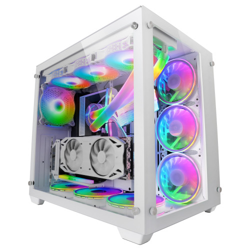 Mars Gaming MCV3W caixa para computador Tower Branco