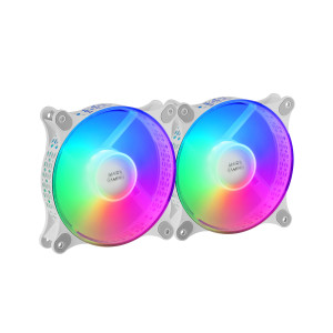 Mars Gaming MFDUOW Sistema de Arrefecimento de Computador Caixa de computador Ventoinha 12 cm Branco
