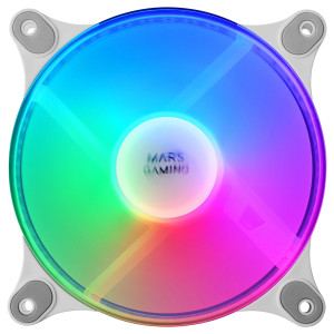 Mars Gaming MFDUOW Sistema de Arrefecimento de Computador Caixa de computador Ventoinha 12 cm Branco 2