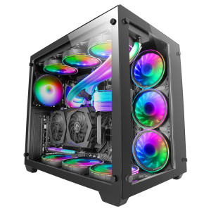 Mars Gaming MCV3 caixa para computador Tower Preto
