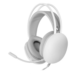 Mars Gaming MHGLOW auscultador Auscultadores Com fios Fita de cabeça Jogos USB Type-A Branco