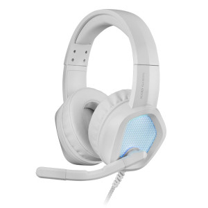 Mars Gaming MH320 Auscultadores Com fios Fita de cabeça Jogos USB Type-A Branco