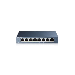 TP-Link TL-SG108 V3.0 Não-gerido Gigabit Ethernet (10 100 1000) Preto 2