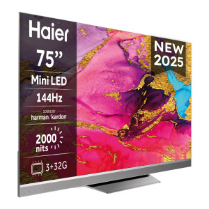 Haier H75M95EUX 190,5 cm (75") 4K Ultra HD Smart TV Wi-Fi Preto 2