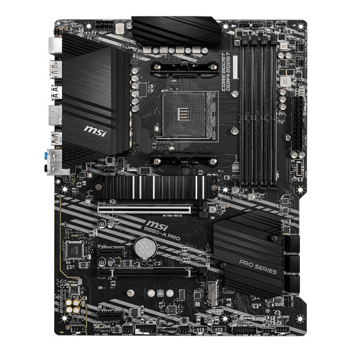 MSI B550-A PRO motherboard AMD B550 Socket AM4 ATX MSI B550-A PRO motherboard AMD B550 Socket AM4 ATX