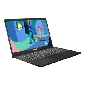 MSI Modern 15 B7M-212PT AMD Ryzen™ 5 7530U Computador portátil 39,6 cm (15.6") Full HD 16 GB DDR4-SDRAM 512 GB SSD Wi-Fi 6E