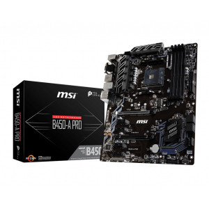 MSI B450-A-PRO AMD B450 Socket AM4 ATX