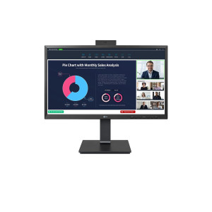 LG 24BP75CP-B monitor de ecrã 60,5 cm (23.8") 1920 x 1080 pixels Full HD LED Preto 2