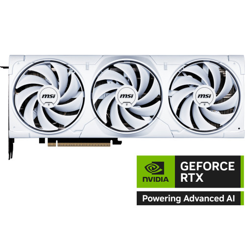 MSI VENTUS GEFORCE RTX 5080 16G 3X OC WHITE placa de vídeo NVIDIA 16 GB GDDR7 MSI VENTUS GEFORCE RTX 5080 16G 3X OC WHITE placa de vídeo NVIDIA 16 GB GDDR7