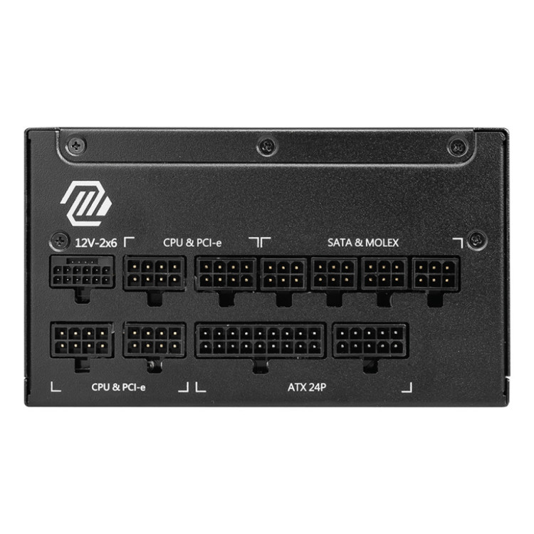 MSI MAG A1000GL PCIE5 fonte de alimentação 1000 W 24-pin ATX ATX Preto