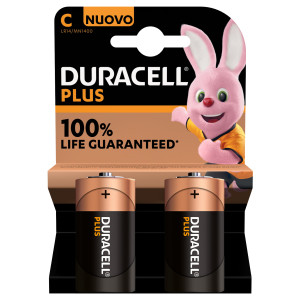Duracell Plus 100 C Bateria descartável Alcalino