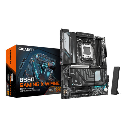 GIGABYTE B850 GAMING X WIFI6E motherboard AMD B850 Ranhura AM5 ATX GIGABYTE B850 GAMING X WIFI6E motherboard AMD B850 Ranhura AM5 ATX