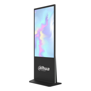 Dahua Technology DHI-LDV55-SAI400TK ecrã de sinalização Plasma digital 139,7 cm (55") LED 320 cd m² 4K Ultra HD Preto Ecrã