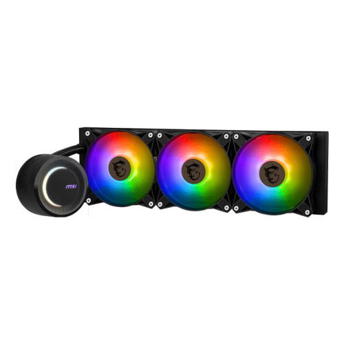 MSI MAG CORELIQUID E360 Sistema de Arrefecimento de Computador Placa mãe, Processador Kit de arrefecimento líquido 12 cm Preto MSI MAG CORELIQUID E360 Sistema de Arrefecimento de Computador Placa mãe, Processador Kit de arrefecimento líquido 12 cm Preto