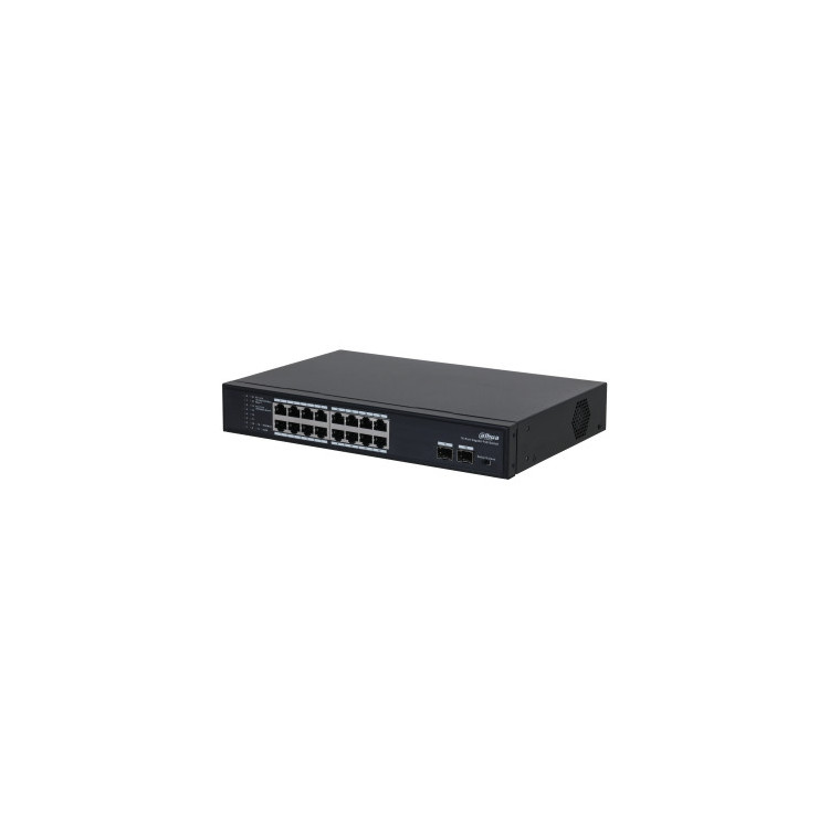 Dahua Technology PoE PFS3218-16GT-135 switch de rede Não-gerido L2 Gigabit Ethernet (10 100 1000) Power over Ethernet (PoE)