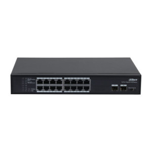 Dahua Technology PoE PFS3218-16GT-135 switch de rede Não-gerido L2 Gigabit Ethernet (10 100 1000) Power over Ethernet (PoE) 2