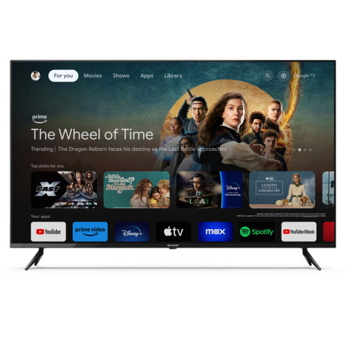 Sharp 50GL4060E TV 127 cm (50") 4K Ultra HD Smart TV Wi-Fi Preto Sharp 50GL4060E TV 127 cm (50") 4K Ultra HD Smart TV Wi-Fi Preto