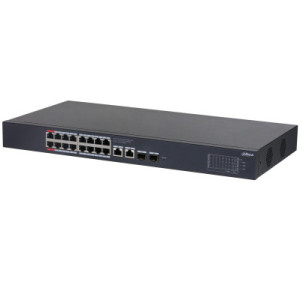 Dahua Technology CS4220-16GT-240 Gerido L2 Gigabit Ethernet (10 100 1000) Power over Ethernet (PoE) Preto