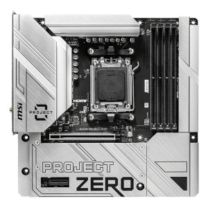 MSI B650M PROJECT ZERO motherboard AMD B650 Ranhura AM5 micro ATX 2