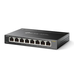 TP-Link Omada TL-SG108S switch de rede Não-gerido Gigabit Ethernet (10 100 1000) Preto