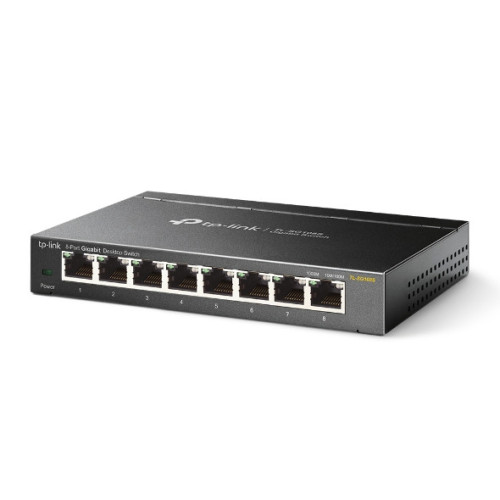 TP-Link Omada TL-SG108S switch de rede Não-gerido Gigabit Ethernet (10 100 1000) Preto