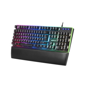 Mars Gaming MK320ES teclado Jogos USB QWERTY Espanhol Preto 2