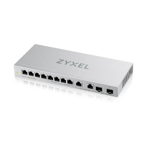 Zyxel XGS1010-12-ZZ0101F switch de rede Não-gerido Gigabit Ethernet (10 100 1000) Cinzento