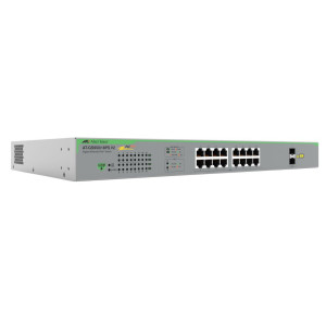 Allied Telesis AT-GS950 18PS-V2-50 switch de rede Não-gerido Gigabit Ethernet (10 100 1000) Power over Ethernet (PoE) Cinzento
