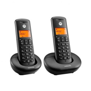 Motorola E202 Duo Telefone DECT Preto