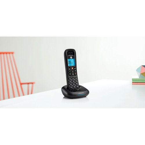 Motorola CD4001 Telefone DECT Identificação de chamadas Preto Motorola CD4001 Telefone DECT Identificação de chamadas Preto