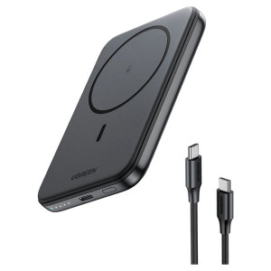 Ugreen 25207 power bank 5000 mAh Carregamento wireless Preto