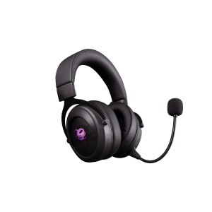 Deep Gaming RGB G01 PRO Auscultadores Com fios e sem fios Fita de cabeça Jogos USB Type-C Preto 2