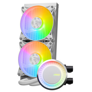 MSI MAG Coreliquid E240 WHITE Placa mãe, Processador Kit de arrefecimento líquido 12 cm Branco 2